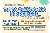 «Tutta quest'ansia di crescere»: quattro incontri in Biblioteca a Russi