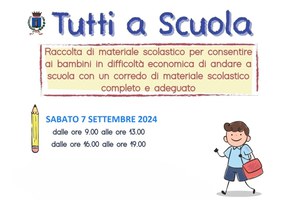 Tutti i bambini e le bambine vanno a scuola 2024-25